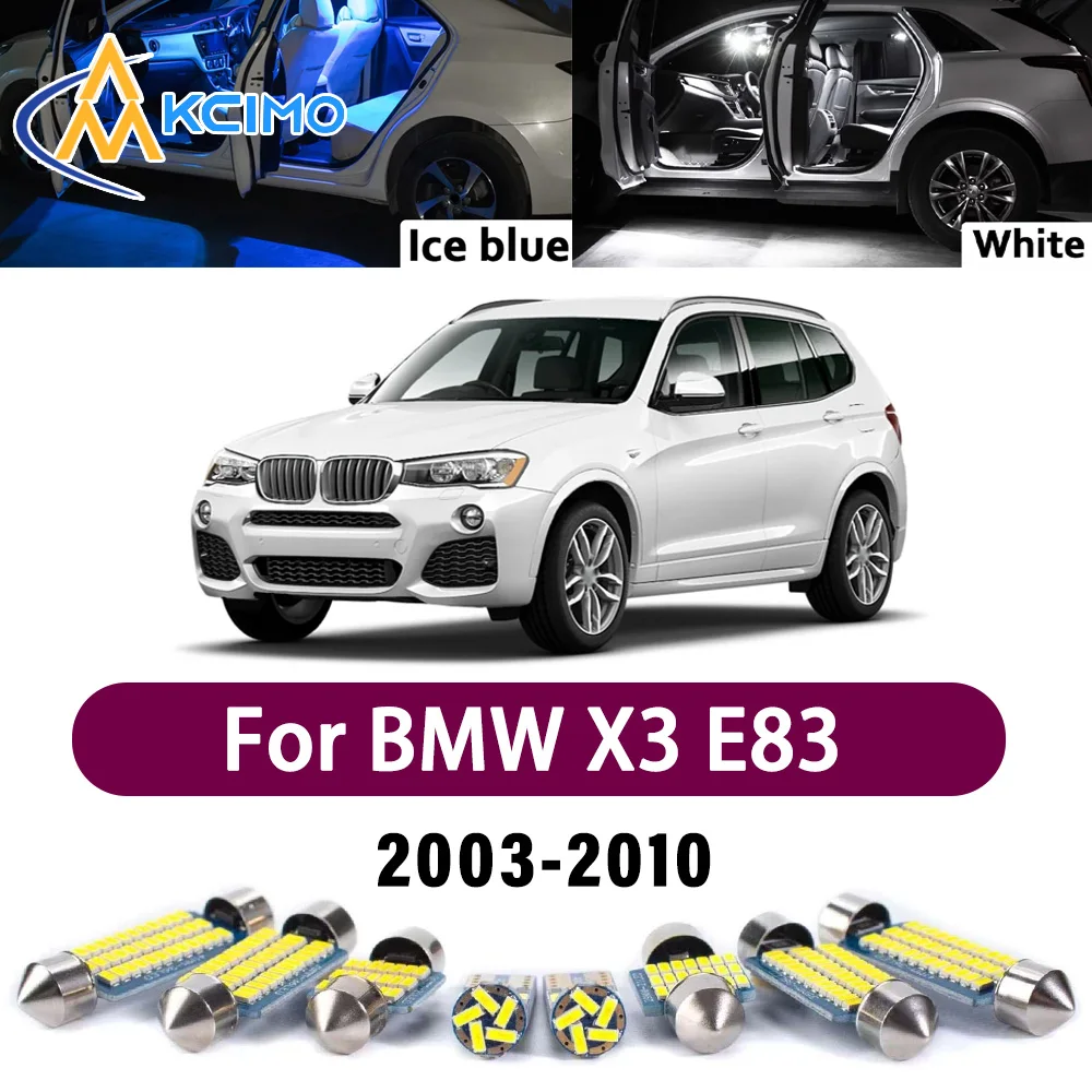 High-Quality Light Bulb For BMW X3 E83 2003-2010 Premium Bright LED Interior Dome Trunk Reading Mirror Error-Free Safer Lights
High-Quality Light Bulb For BMW X3 E83 2003-2010 Premium Bright LED Interior Dome Trunk Reading Mirror Error-Free Safer Lights