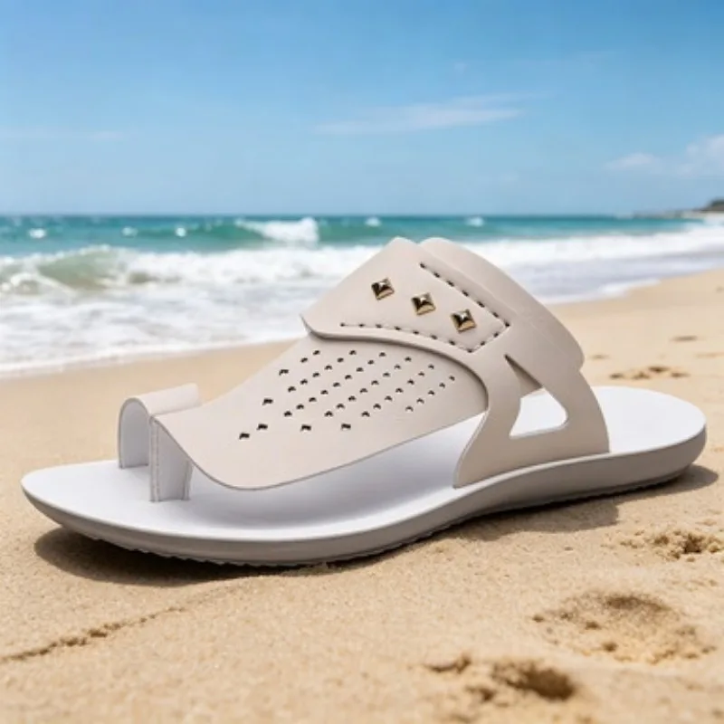 Men's Genuine Leather Sandals Breathable Anti-Slip Beach Shoes Summer Trendy Brown Flats Comfortable Slip-On Flats
Men's Genuine Leather Sandals Breathable Anti-Slip Beach Shoes Summer Trendy Brown Flats Comfortable Slip-On Flats