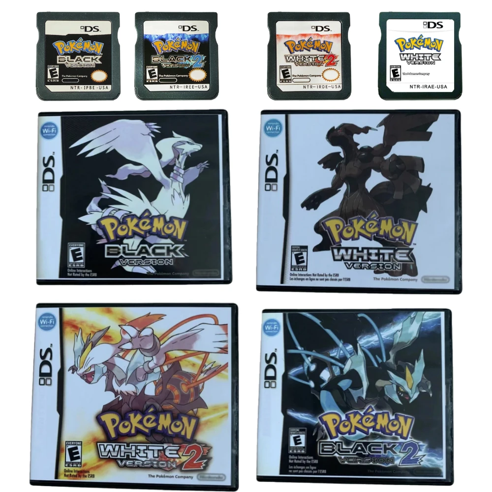 USA Pokemon Series NDS Game Card Card Pokemon Black 2 Pokemon White 2 USA Version (R4 Card Version) for NDSL 2DS 3DS WHITE 2
USA Pokemon Series NDS Game Card Card Pokemon Black 2 Pokemon White 2 USA Version (R4 Card Version) for NDSL 2DS 3DS WHITE 2