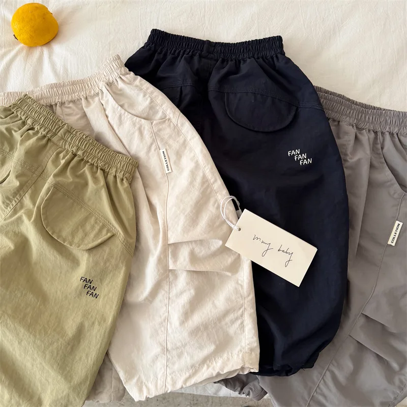 Children Clothes Kids Casual Long Pants 2026 Summer New Solid Color Letter Boys Versatile Casual Simple Drawstring Pants
Children Clothes Kids Casual Long Pants 2026 Summer New Solid Color Letter Boys Versatile Casual Simple Drawstring Pants