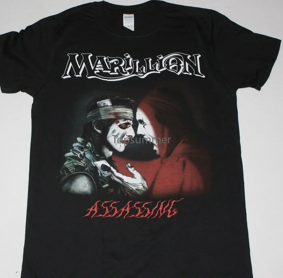 Marillion Assassing Progressive Rock Fish Pendragon New Black T Shirt New 2019 Fashion Mens T-Shirts
Marillion Assassing Progressive Rock Fish Pendragon New Black T Shirt New 2019 Fashion Mens T-Shirts
