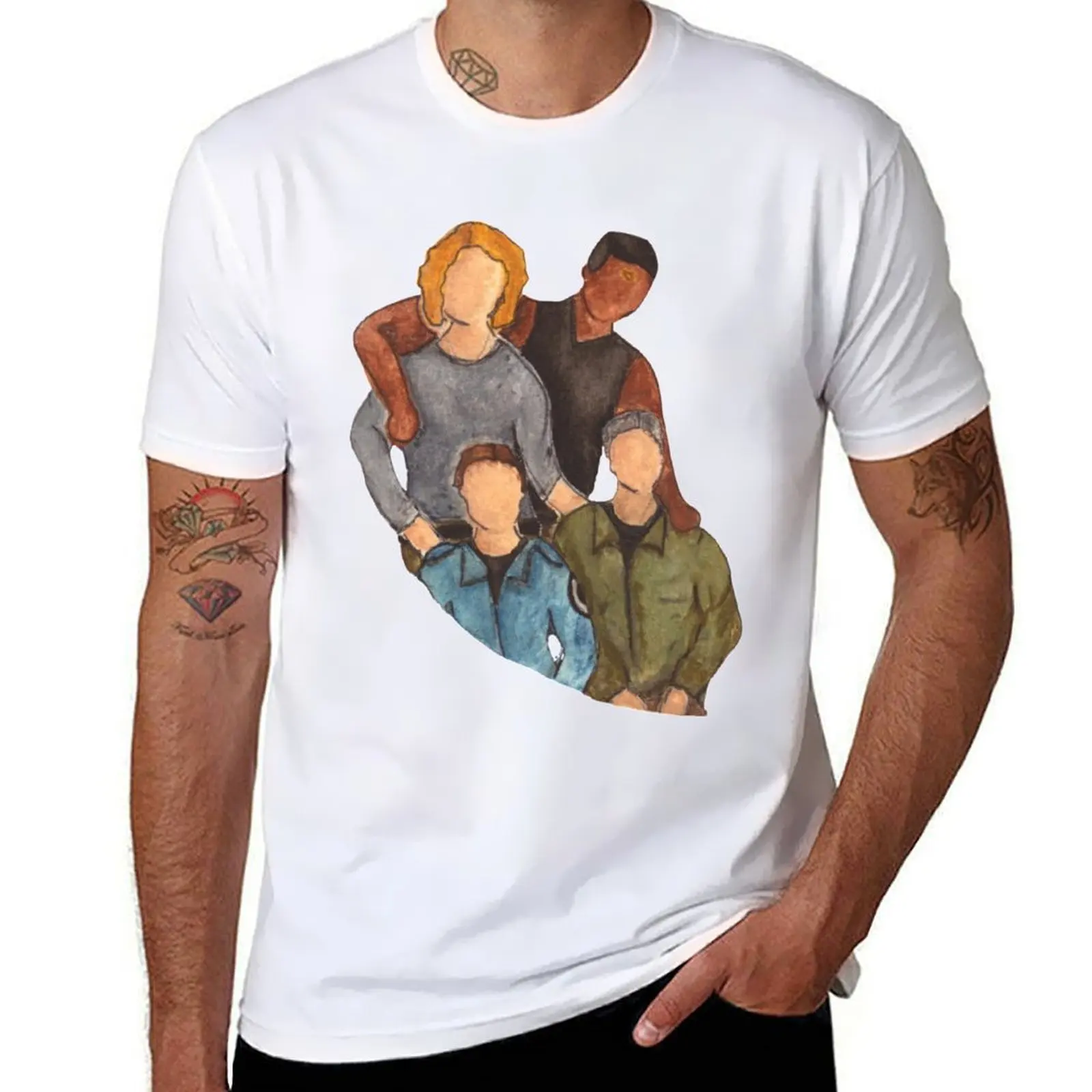 SG1 Team Photo T-Shirt man t shirt luxury t shirts for man slim fit T-Shirt
SG1 Team Photo T-Shirt man t shirt luxury t shirts for man slim fit T-Shirt
