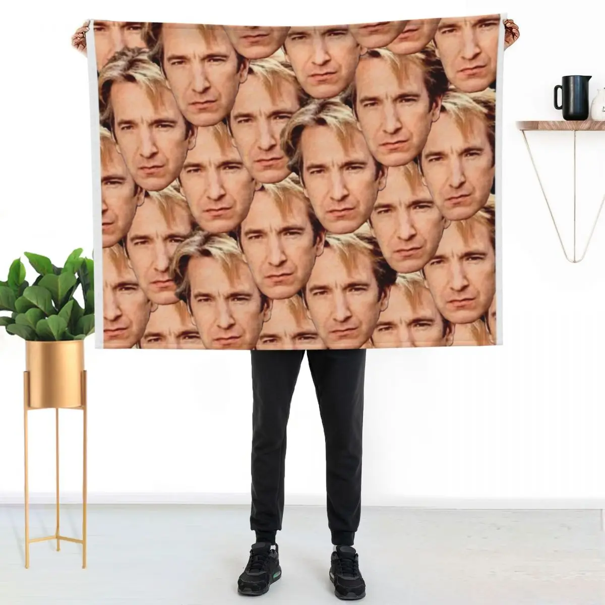 Alan Rickman face Throw Blanket Cozy Light Blanket for Travel Camping Picnic
Alan Rickman face Throw Blanket Cozy Light Blanket for Travel Camping Picnic