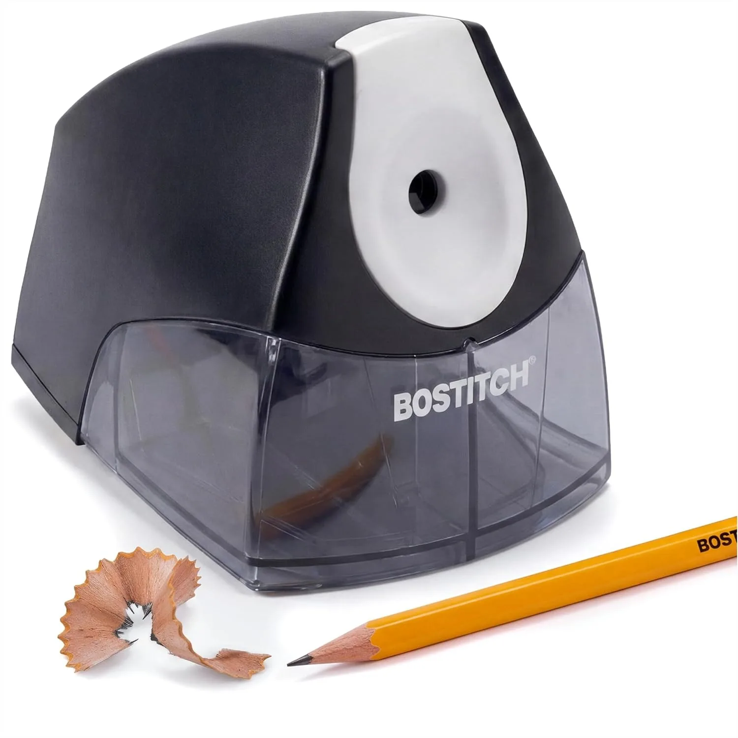Electric Pencil Sharpener for Classroom & Desk, Heavy-Duty Stall-Free Motor, Large Shavings Tray, Black
Electric Pencil Sharpener for Classroom & Desk, Heavy-Duty Stall-Free Motor, Large Shavings Tray, Black