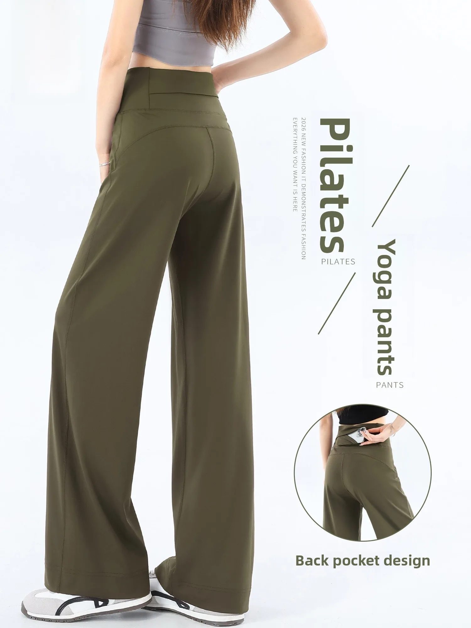 High Waist Thin Yoga Pants Women's Summer Quick Dry Straight Leg Pilates Training Fitness Sports Wide Leg Pants Casual Pure C...
High Waist Thin Yoga Pants Women's Summer Quick Dry Straight Leg Pilates Training Fitness Sports Wide Leg Pants Casual Pure C...