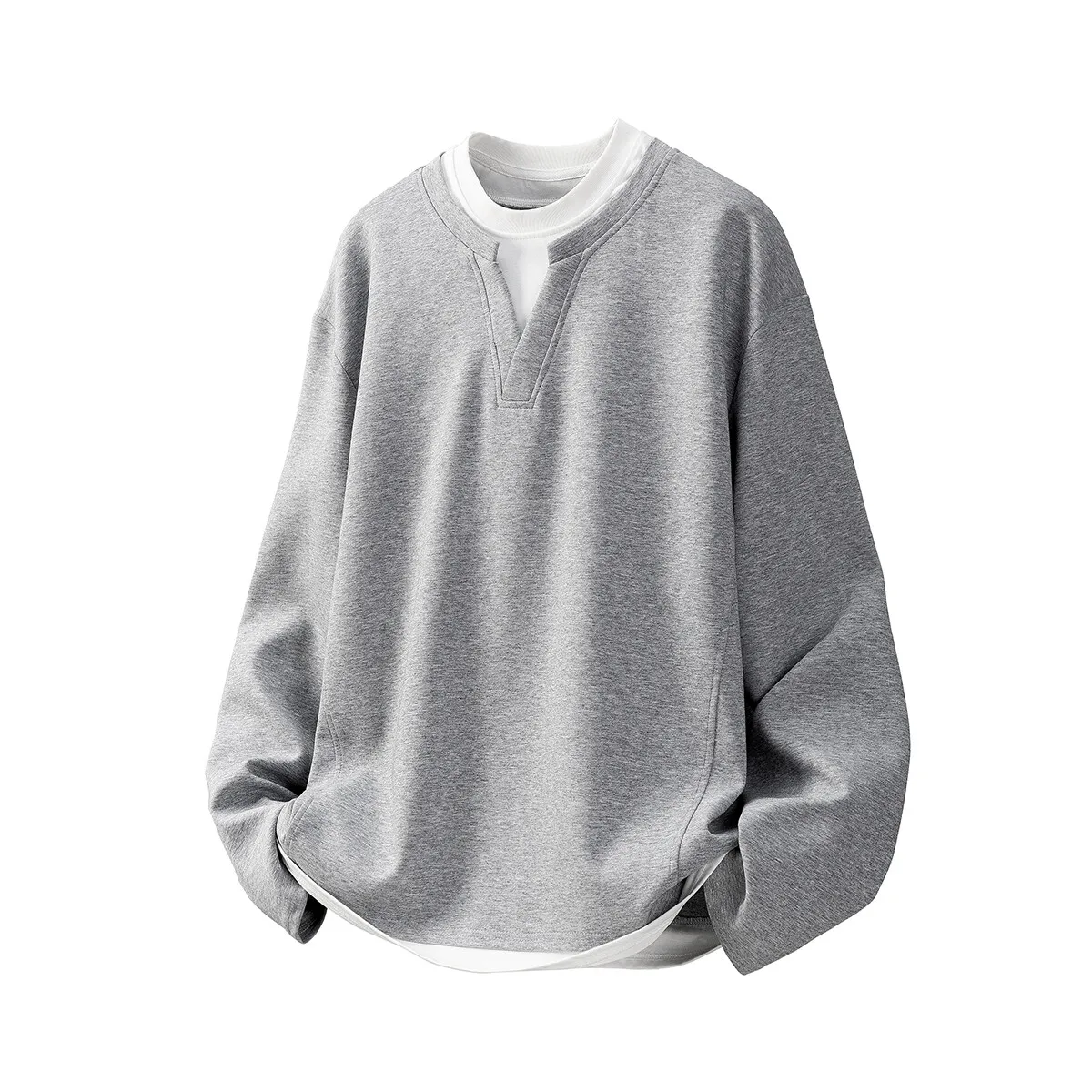 2025 Spring Autumn Men Long Sleeve Tshirts Men Casual Fake Two Piece T-Shirts Male Patchwork Tops Tees Man Oversize T-Shirt
2025 Spring Autumn Men Long Sleeve Tshirts Men Casual Fake Two Piece T-Shirts Male Patchwork Tops Tees Man Oversize T-Shirt