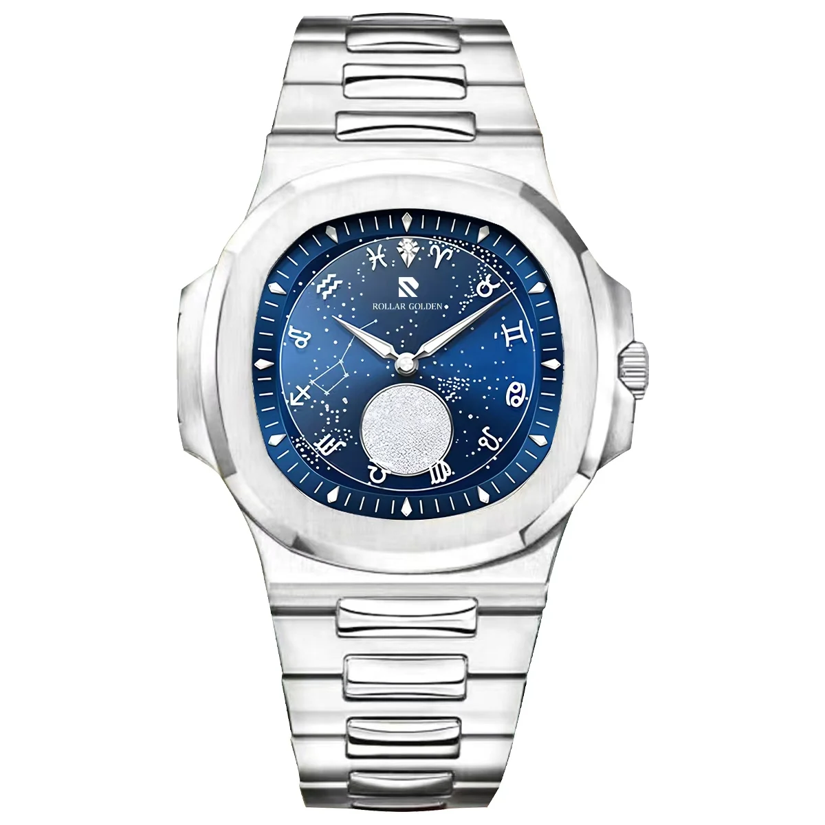 Fashionable Men's Mechanical Watch Waterproof Elegant Design
Fashionable Men's Mechanical Watch Waterproof Elegant Design