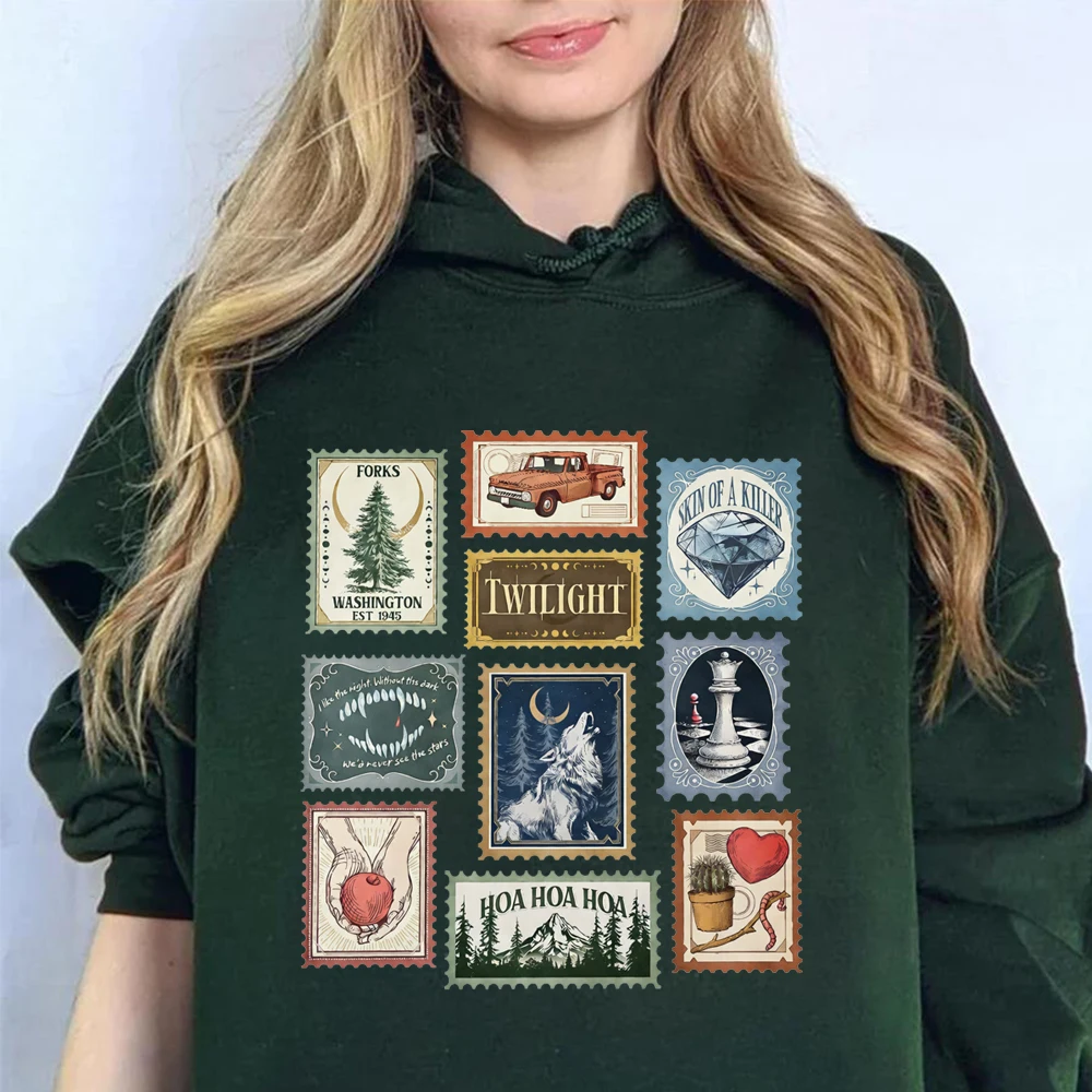 Vintage Twilight Forks Hoodie Women Cute Y2k 90s Hooded Sweatshirt Book Lover Twilight Saga Merch Vampires Wolves Romance Hoodie
Vintage Twilight Forks Hoodie Women Cute Y2k 90s Hooded Sweatshirt Book Lover Twilight Saga Merch Vampires Wolves Romance Hoodie