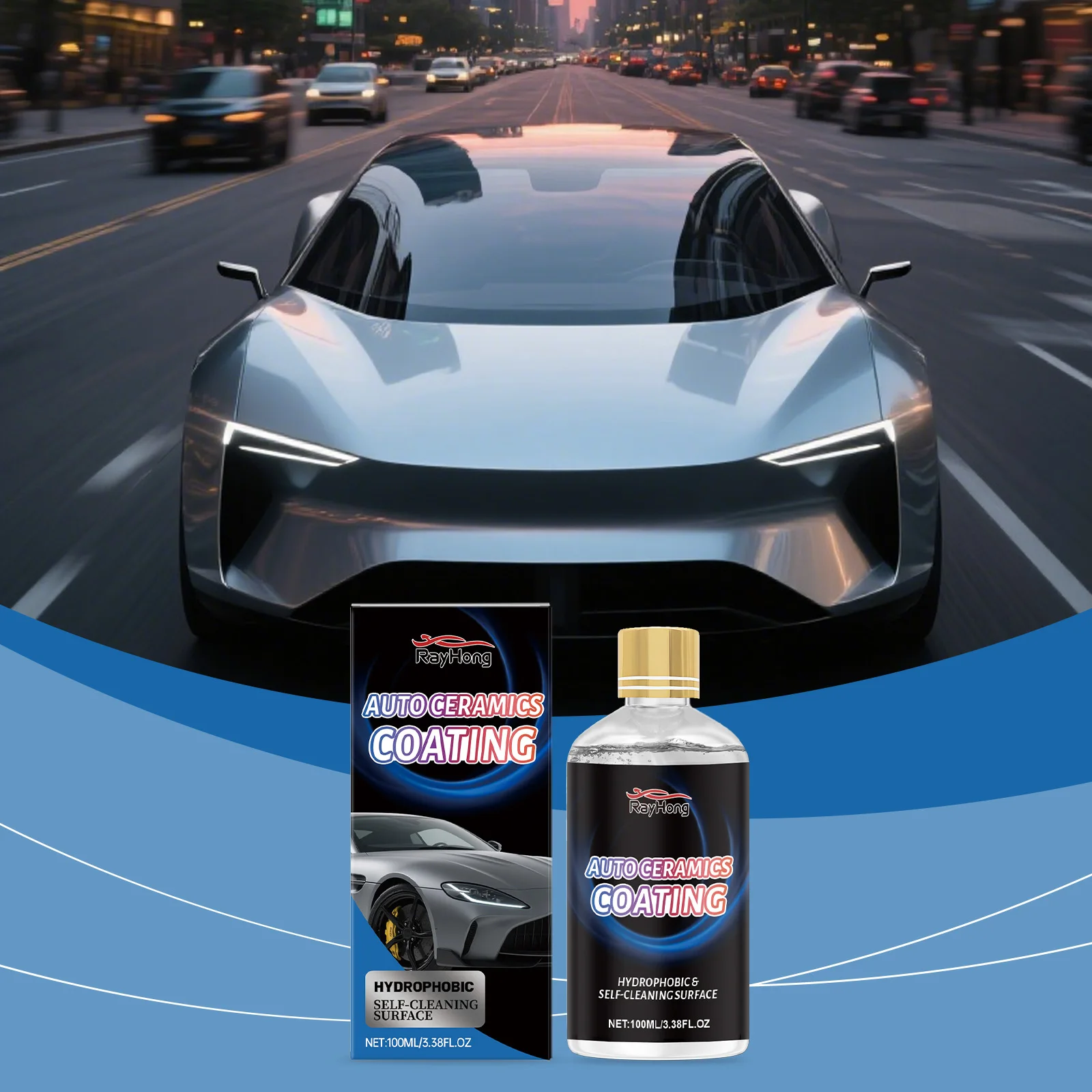 Car Ceramic Coating Agent Helps Boost Mirror Gloss Offers Water & Stain Resistance Aids in Scratch Protection for Body Care
Car Ceramic Coating Agent Helps Boost Mirror Gloss Offers Water & Stain Resistance Aids in Scratch Protection for Body Care