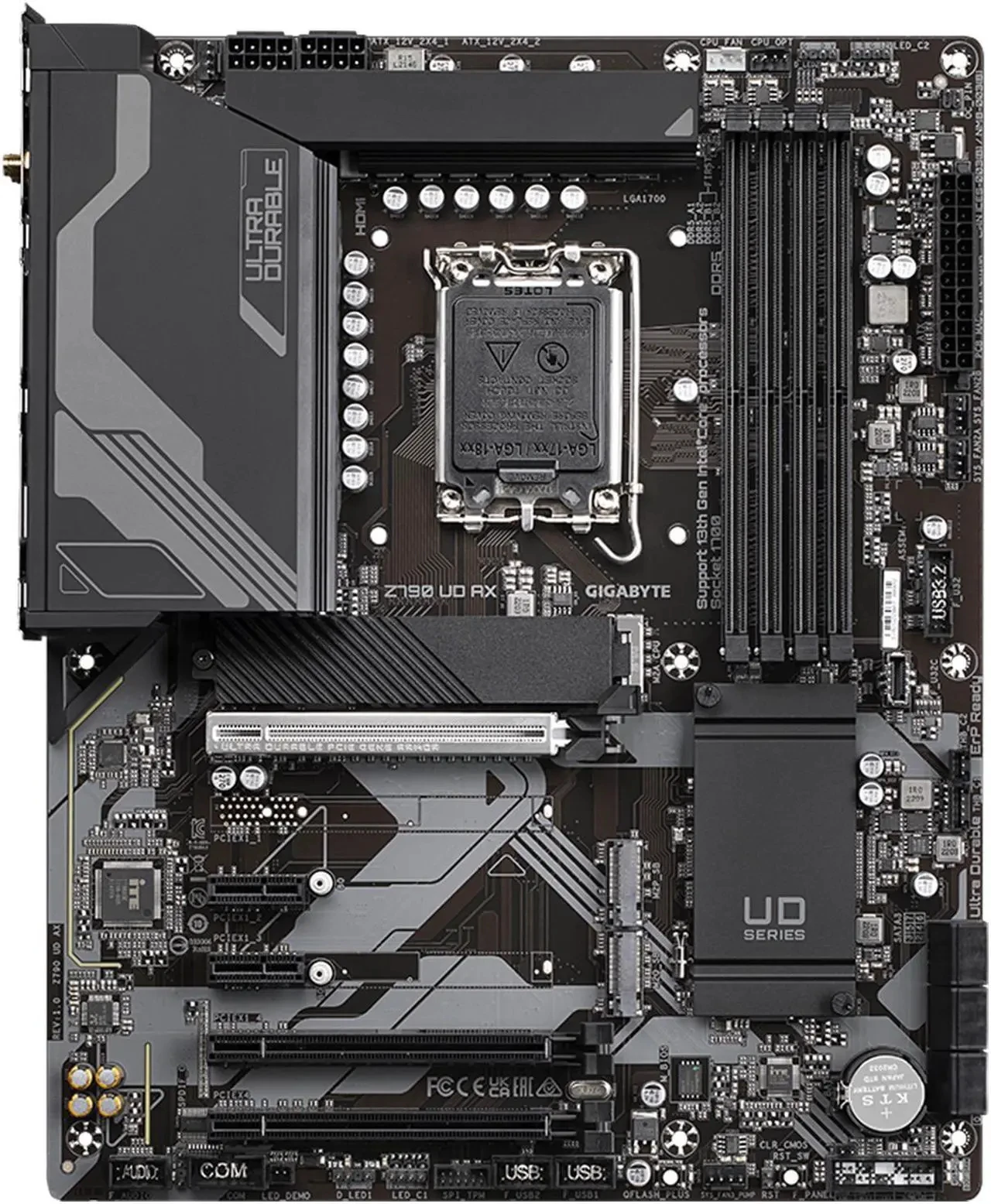 For GIGABYTE Z790 UD AX Motherboard LGA 1700 Intel Z790 DDR5 ATX M.2 Supports 13th and 12th Gen Intel Core Series Processors
For GIGABYTE Z790 UD AX Motherboard LGA 1700 Intel Z790 DDR5 ATX M.2 Supports 13th and 12th Gen Intel Core Series Processors
