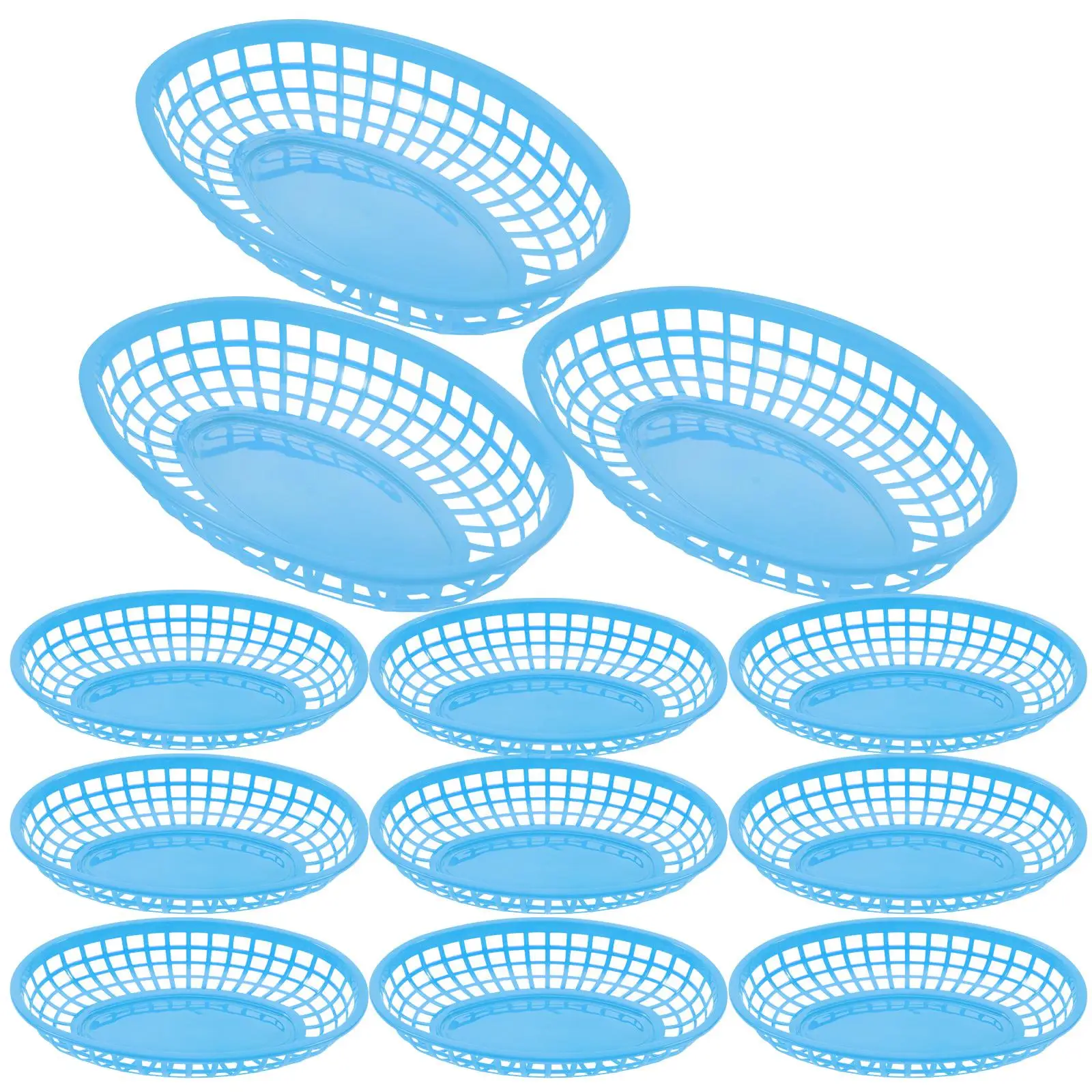 12 Pcs Desktop Storage Baskets Food Containers Plastic Fruit Vegetable Plates Snack Holder Fry Baskets Home Office Organization
12 Pcs Desktop Storage Baskets Food Containers Plastic Fruit Vegetable Plates Snack Holder Fry Baskets Home Office Organization