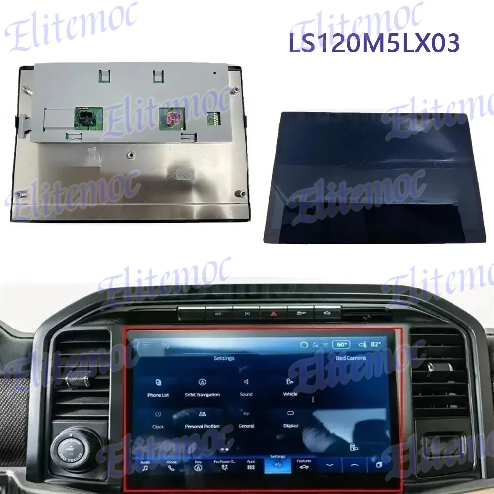 12" LS120M5LX03 LCD Display for Ford Expedition F-150 Bronco Raptor 2020 2021 Navigation Screen SYNC4 Repair ML3T-18B955-AF
12" LS120M5LX03 LCD Display for Ford Expedition F-150 Bronco Raptor 2020 2021 Navigation Screen SYNC4 Repair ML3T-18B955-AF