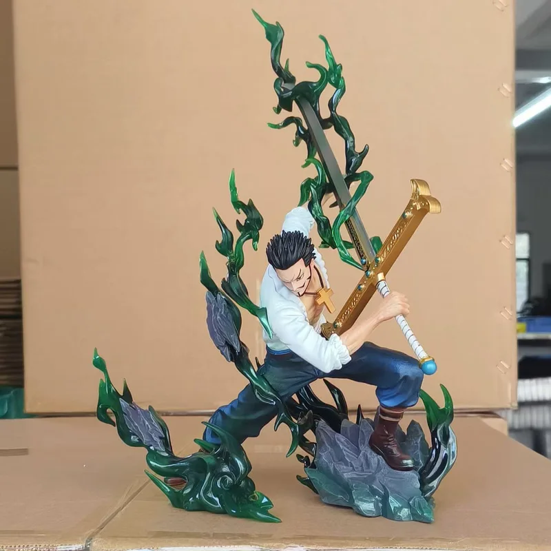 Tianhui One Piece Dracule Mihawk Figure King Of Artist Top War 35cm Pvc Collectible Color Box Wholesale Packaging For Anime Fans
Tianhui One Piece Dracule Mihawk Figure King Of Artist Top War 35cm Pvc Collectible Color Box Wholesale Packaging For Anime Fans