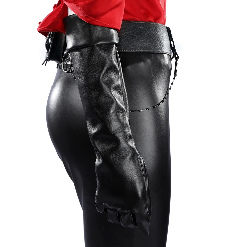 2026 Ada Wong Cosplay Costume Halloween Carnival Game Resident Evil 6 Sexy Crimson Shirt Leather Pants Role Play Outfit
2026 Ada Wong Cosplay Costume Halloween Carnival Game Resident Evil 6 Sexy Crimson Shirt Leather Pants Role Play Outfit