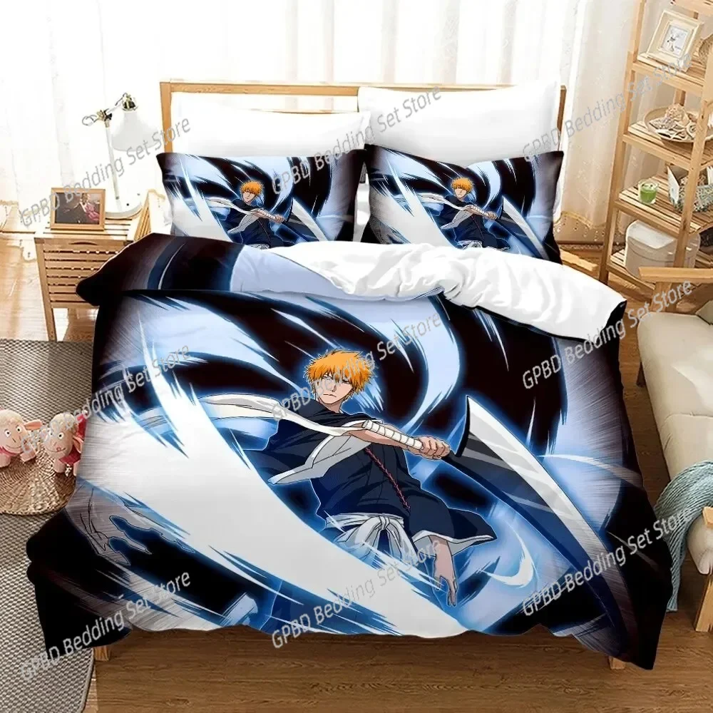 Anime Bleach Kurosaki Ichigo Bedding Set Boys Girls Twin Queen Size Duvet Cover Pillowcase Bed Kids Adult Home Textileextile
Anime Bleach Kurosaki Ichigo Bedding Set Boys Girls Twin Queen Size Duvet Cover Pillowcase Bed Kids Adult Home Textileextile