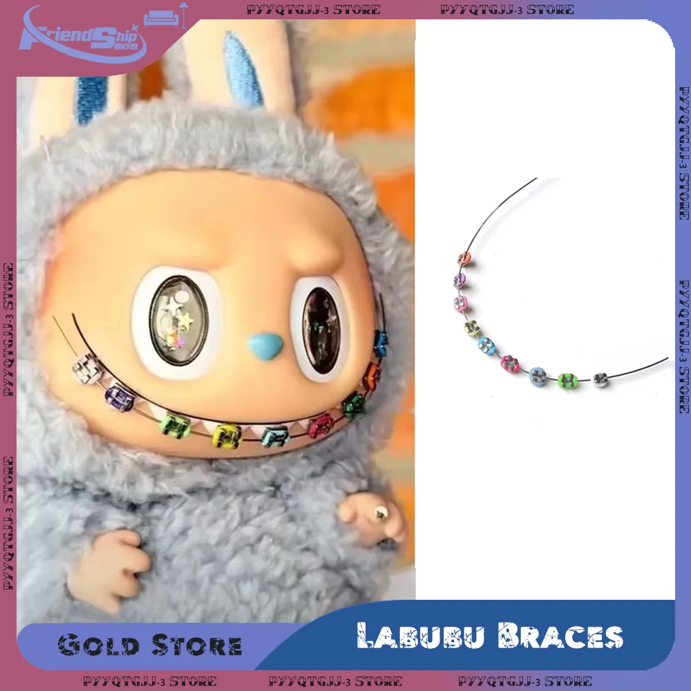 For Labubu Orthodontic Steel Braces DIY Steel Teeth Doll Orthodontic Bracket Bonding Practice Color Bracelet Doll Accessories
For Labubu Orthodontic Steel Braces DIY Steel Teeth Doll Orthodontic Bracket Bonding Practice Color Bracelet Doll Accessories