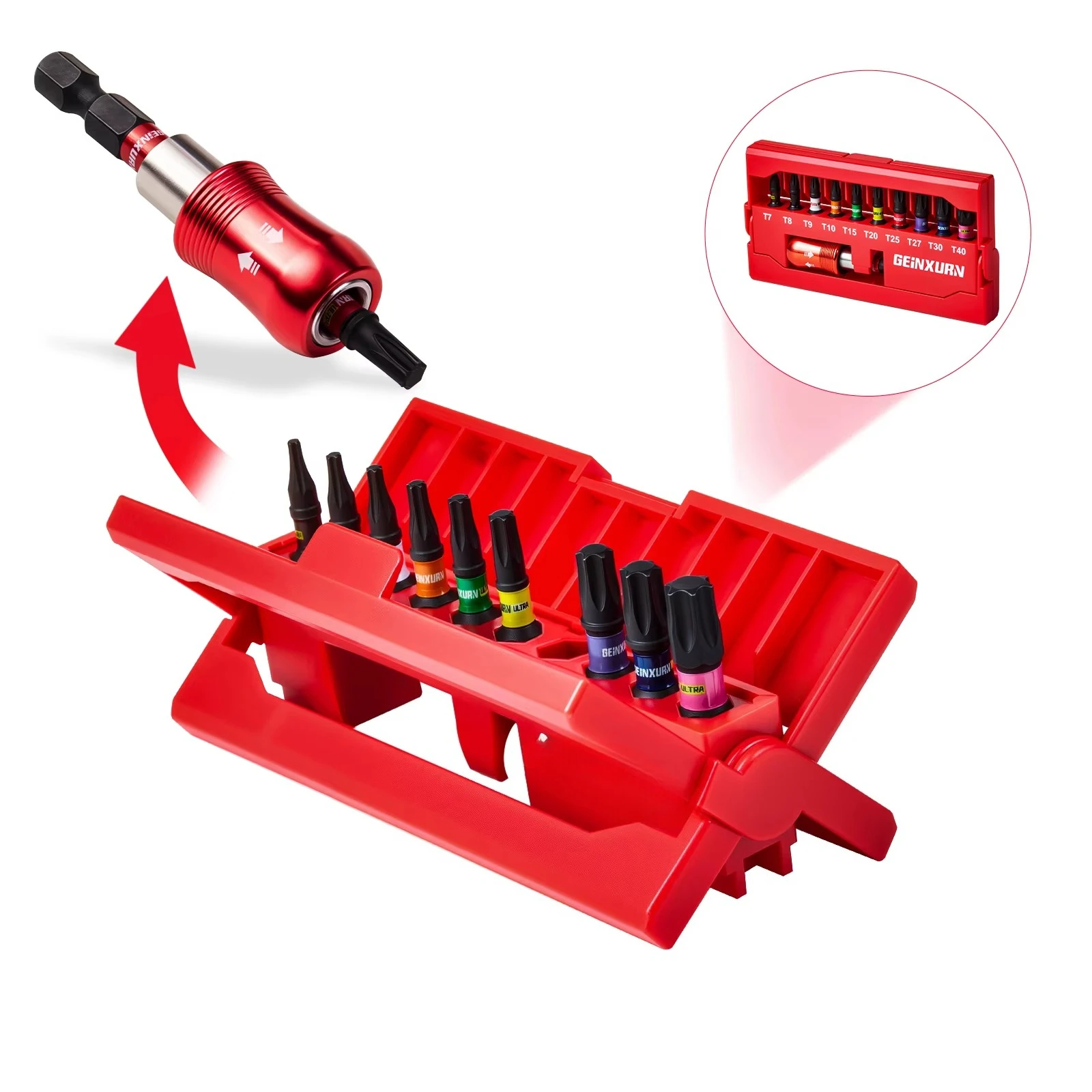 GEINXURN Access All-in-One, 11 шт., набор бит ULTRA TORQUE S2, сталь для самостоятельного ремонта и ремонта, биты PH PZ T H SL SQ в комплекте
GEINXURN Access All-in-One, 11 шт., набор бит ULTRA TORQUE S2, сталь для самостоятельного ремонта и ремонта, биты PH PZ T H SL SQ в комплекте