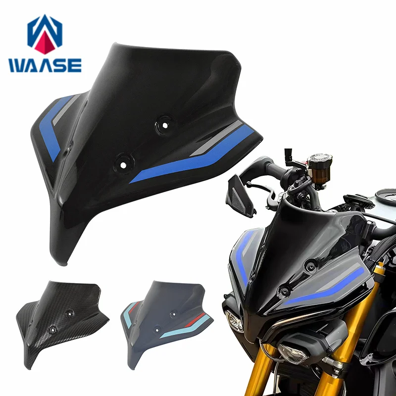 WAASE Windscreen Windshield Wind Deflector Shield Screen Visor Glass For Yamaha MT-10 MT10 SP 2022 2023 2024
WAASE Windscreen Windshield Wind Deflector Shield Screen Visor Glass For Yamaha MT-10 MT10 SP 2022 2023 2024