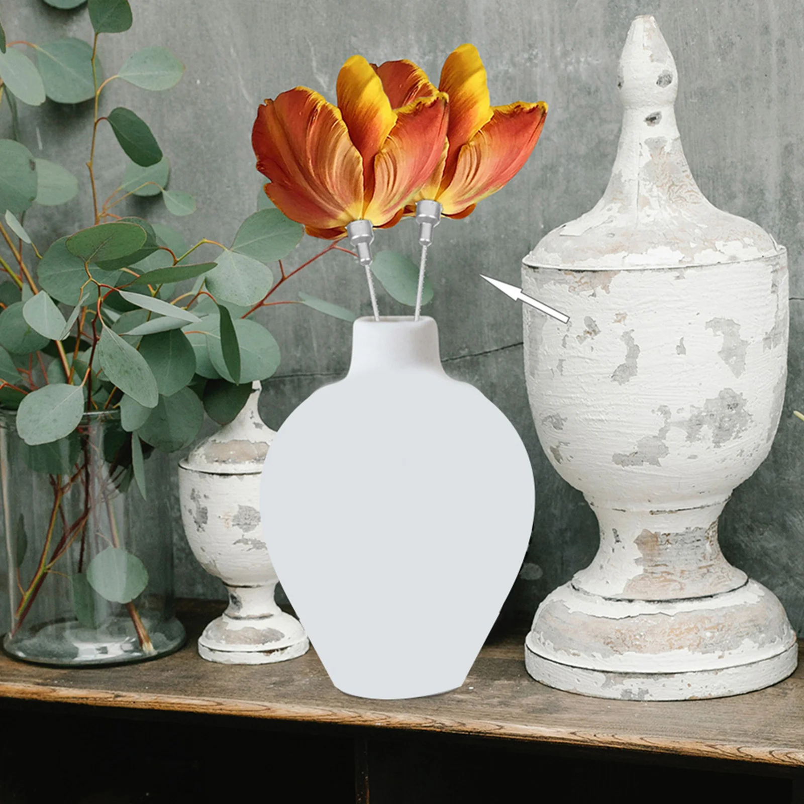 10pcs Plastic Flower Stems Adjustable Artificial Flower Rods Multi-Use For Vase Floral Arrangement Supplies Diy Craft Indoor
10pcs Plastic Flower Stems Adjustable Artificial Flower Rods Multi-Use For Vase Floral Arrangement Supplies Diy Craft Indoor