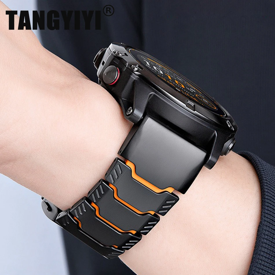 26MM Titanium Silicone Magnetic Watch Band For Garmin Fenix 8 7x Pro 7 6x 5x Enduro 3 Tactix 7 EPIX Pro Instinct 2X 3 22mm Strap
26MM Titanium Silicone Magnetic Watch Band For Garmin Fenix 8 7x Pro 7 6x 5x Enduro 3 Tactix 7 EPIX Pro Instinct 2X 3 22mm Strap