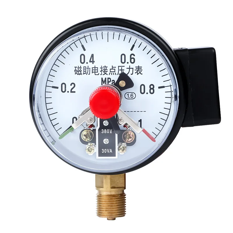 YXC150 6 "150mm Magnetic Assisted Electric Contact Pressure Gauge 1.6 High Precision M20
YXC150 6 "150mm Magnetic Assisted Electric Contact Pressure Gauge 1.6 High Precision M20