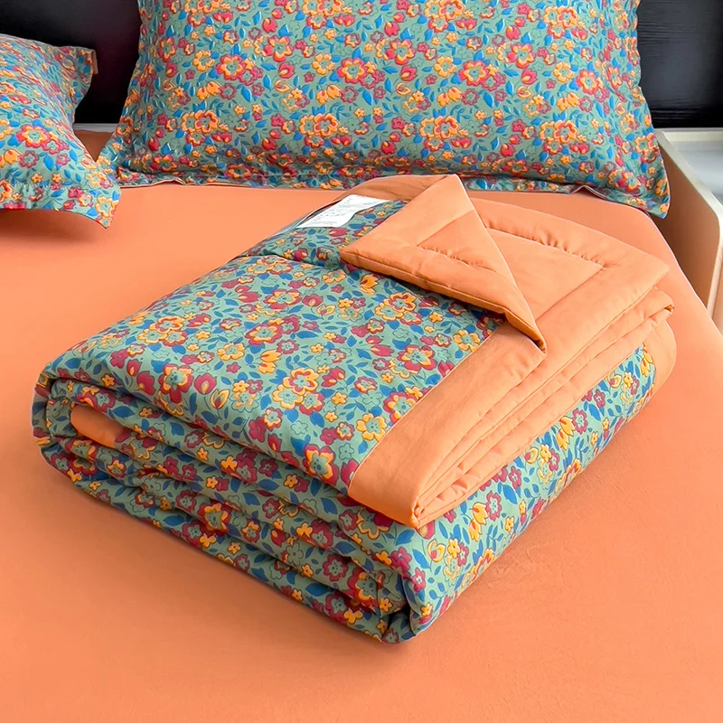 A-Class Double-Layered Summer Air Conditioner Quilt Single Dormitory Thin Quilt Washable Four-Piece Set for Summer Cooling
A-Class Double-Layered Summer Air Conditioner Quilt Single Dormitory Thin Quilt Washable Four-Piece Set for Summer Cooling