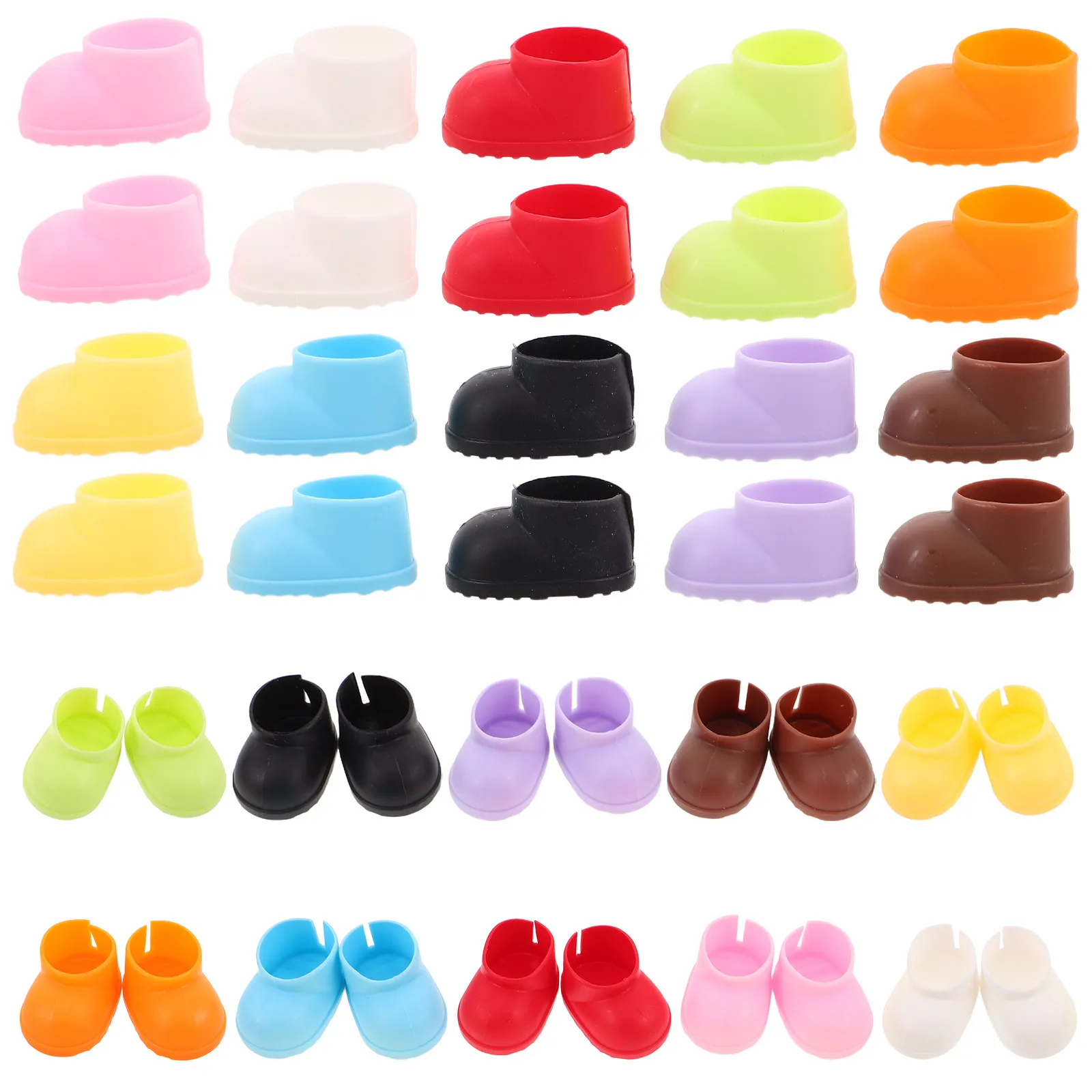 20Pairs Mini Boots for 10-15Cm Cotton Soft Gentle Material Easy on Off Elegant Detailing Miniature Shoes Dress Up
20Pairs Mini Boots for 10-15Cm Cotton Soft Gentle Material Easy on Off Elegant Detailing Miniature Shoes Dress Up