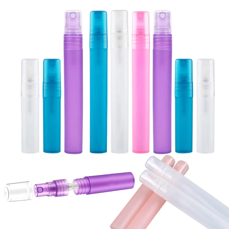 50Pcs Refillable 3-10ml Mini Plastic Sprayer Bottles Empty Sample Bottle Portable Travel Perfume Container For Gel Water Alcohol
50Pcs Refillable 3-10ml Mini Plastic Sprayer Bottles Empty Sample Bottle Portable Travel Perfume Container For Gel Water Alcohol