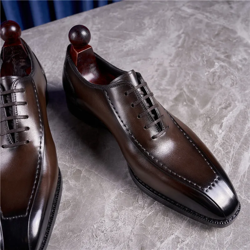 Retro Mens Genuine Leather Oxfords Shoes Luxury Handmade Quality British Style Comfortable Fashion Black Wedding Party Shoes Man
Retro Mens Genuine Leather Oxfords Shoes Luxury Handmade Quality British Style Comfortable Fashion Black Wedding Party Shoes Man