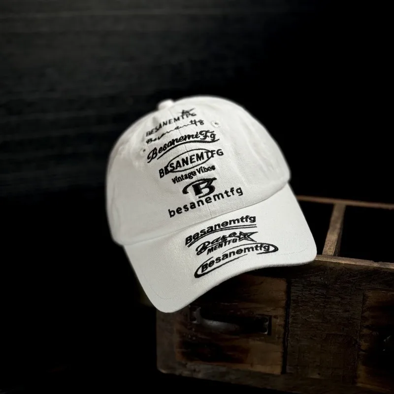Korean Street Trend Sports Cap Men's and Women's Embroidered Letters Soft Top Couple Adjustable Hip-hop Baseball Hat Gorras
Korean Street Trend Sports Cap Men's and Women's Embroidered Letters Soft Top Couple Adjustable Hip-hop Baseball Hat Gorras