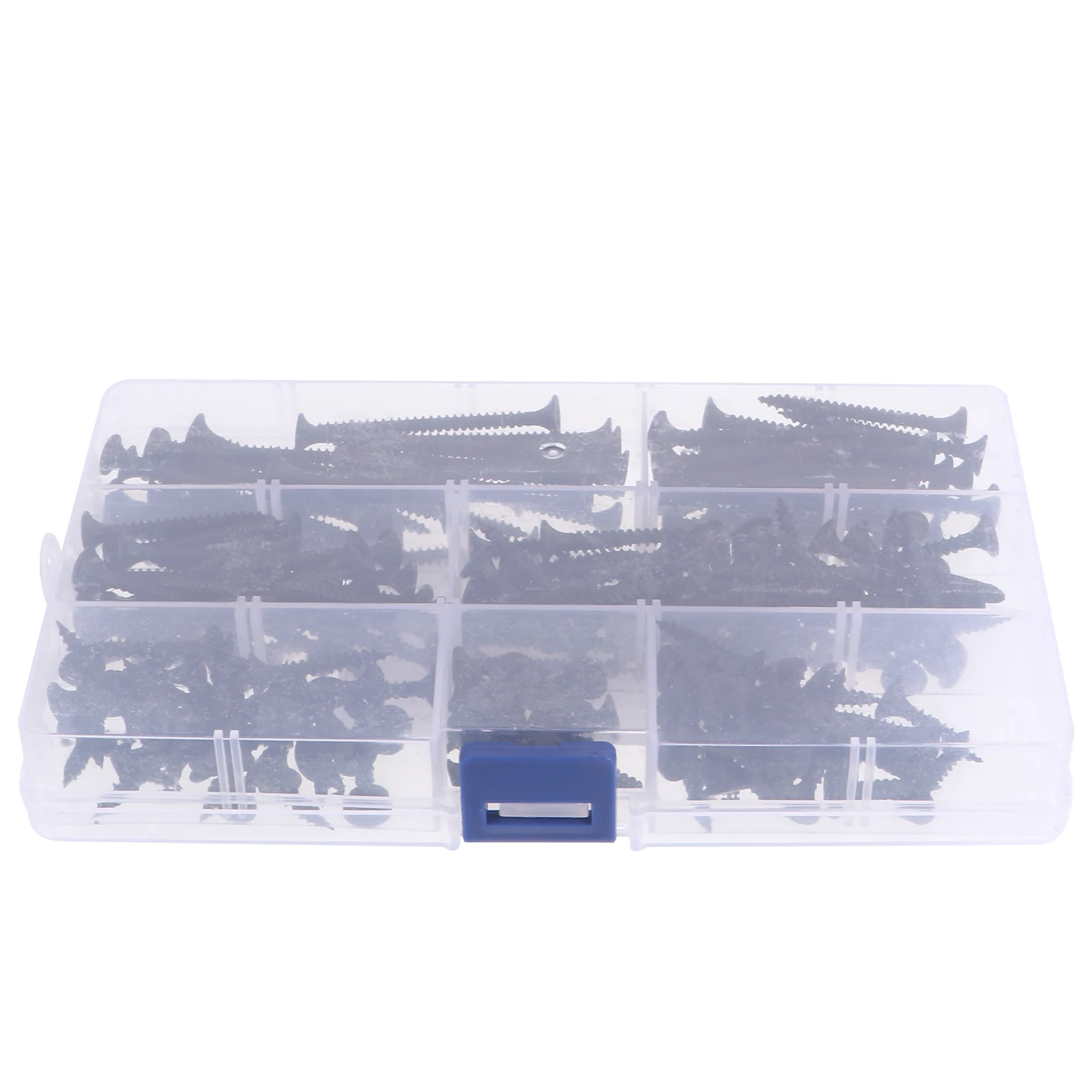 220pcs Self Tapping Assortment Kit Drywall Metal Carbon Steel For Wood Iron Sturdy Repair Fasteners Box Storage
220pcs Self Tapping Assortment Kit Drywall Metal Carbon Steel For Wood Iron Sturdy Repair Fasteners Box Storage
