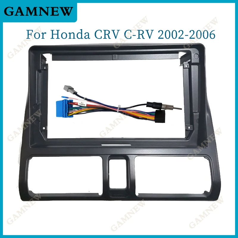 9-дюймовый адаптер для автомобильной рамы для Honda CRV C-RV 2002-2006 Android 
9-дюймовый адаптер для автомобильной рамы для Honda CRV C-RV 2002-2006 Android