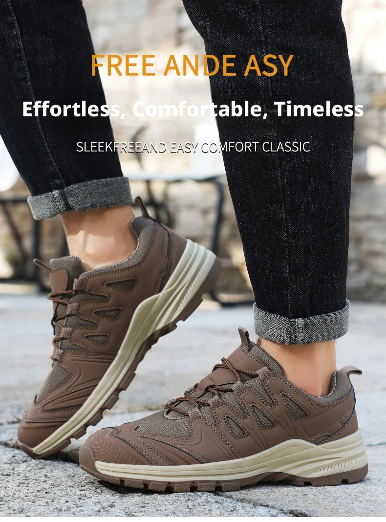 Men's Waterproof Hiking Shoes 39-48 Plus Size Non-slip Outdoor Trekking Boots Durable All-Terrain Work Sneakers for Camping Hiki
Men's Waterproof Hiking Shoes 39-48 Plus Size Non-slip Outdoor Trekking Boots Durable All-Terrain Work Sneakers for Camping Hiki