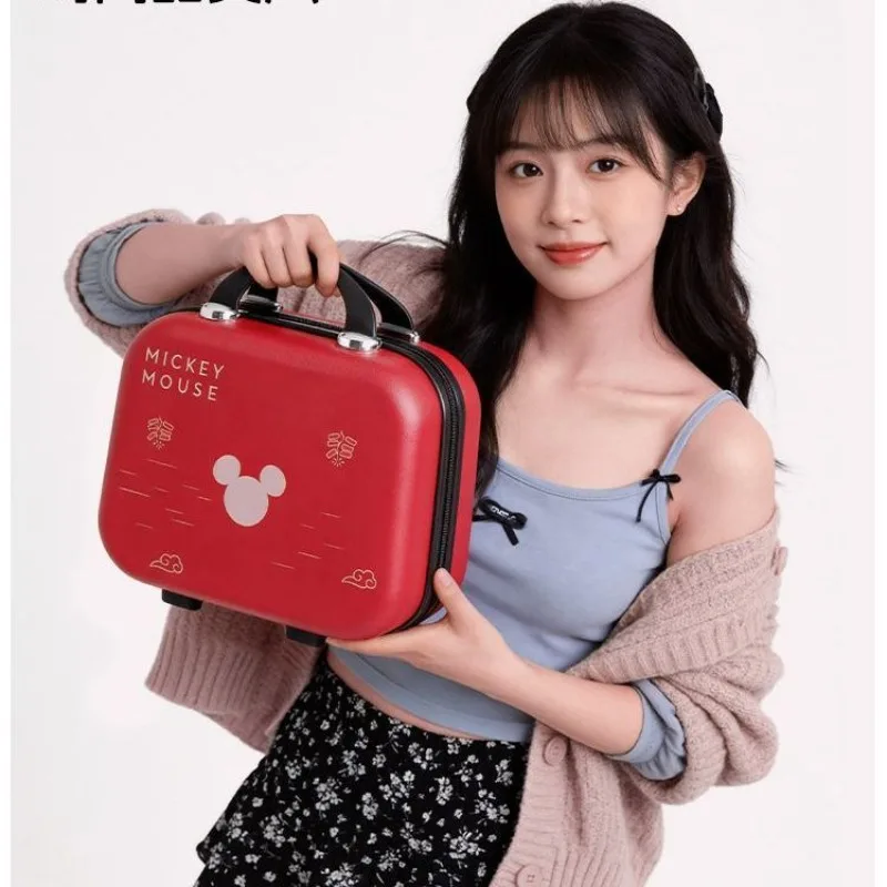 Cute Anime Mickey Mouse 14 in Makeup Train Case Waterproof Scratch Resistant Small Lightweight Mother Daughter Set Figures Toys
Cute Anime Mickey Mouse 14 in Makeup Train Case Waterproof Scratch Resistant Small Lightweight Mother Daughter Set Figures Toys