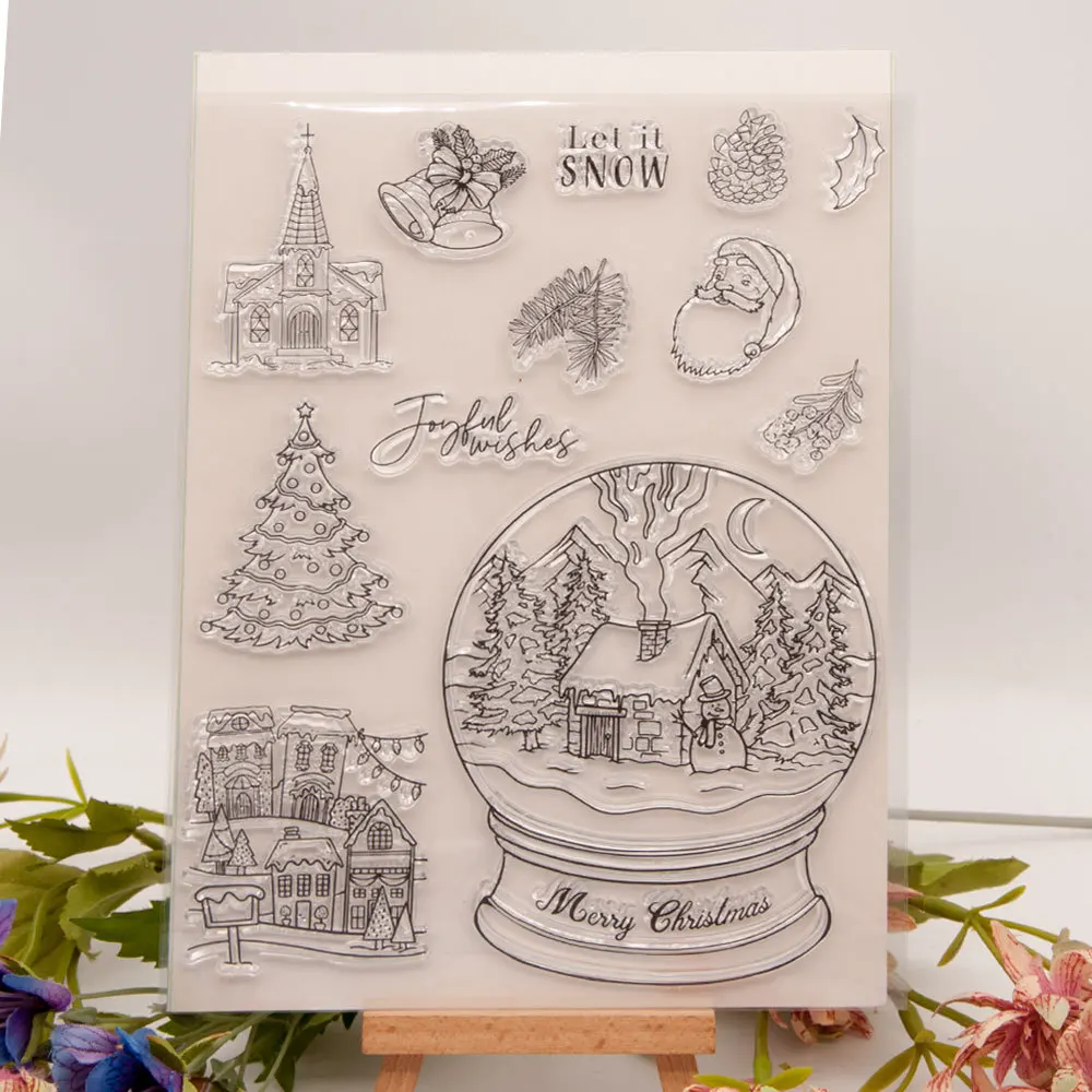 Christmas, crystal ball 2025 Clear Stamps for DIY Scrapbooking Card Rubber Stamp Making Photo Album Handmade Crafts Decoration
Christmas, crystal ball 2025 Clear Stamps for DIY Scrapbooking Card Rubber Stamp Making Photo Album Handmade Crafts Decoration