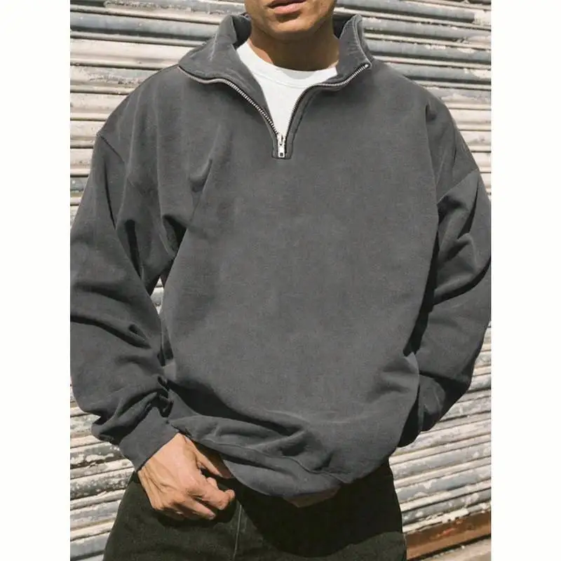 Men's Half Zip Pullover Hoodie Comfortable Unisex Fleece Hoodie with Zipper Closure Animal Patterned Casual Streetwear
Men's Half Zip Pullover Hoodie Comfortable Unisex Fleece Hoodie with Zipper Closure Animal Patterned Casual Streetwear