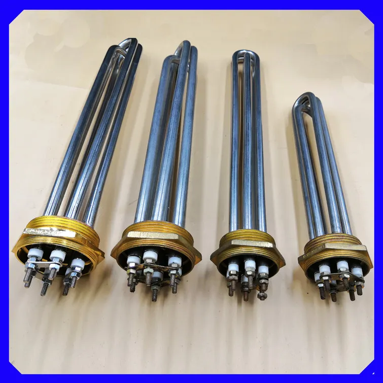 Electric water heater heating tube Boiler heating tube 2 inch 1.5 inch 6 9KW
Electric water heater heating tube Boiler heating tube 2 inch 1.5 inch 6 9KW