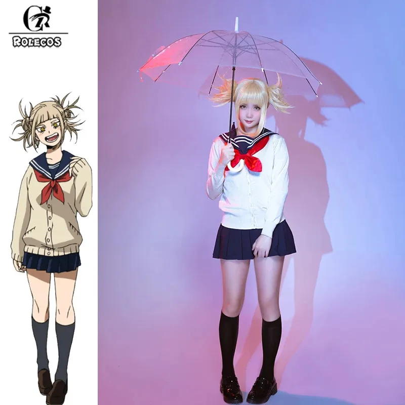 ROLECOS MHA Anime Cosplay Costume Himiko Toga Cosplay BNHA Costume for Women Uniform Full Sets
ROLECOS MHA Anime Cosplay Costume Himiko Toga Cosplay BNHA Costume for Women Uniform Full Sets