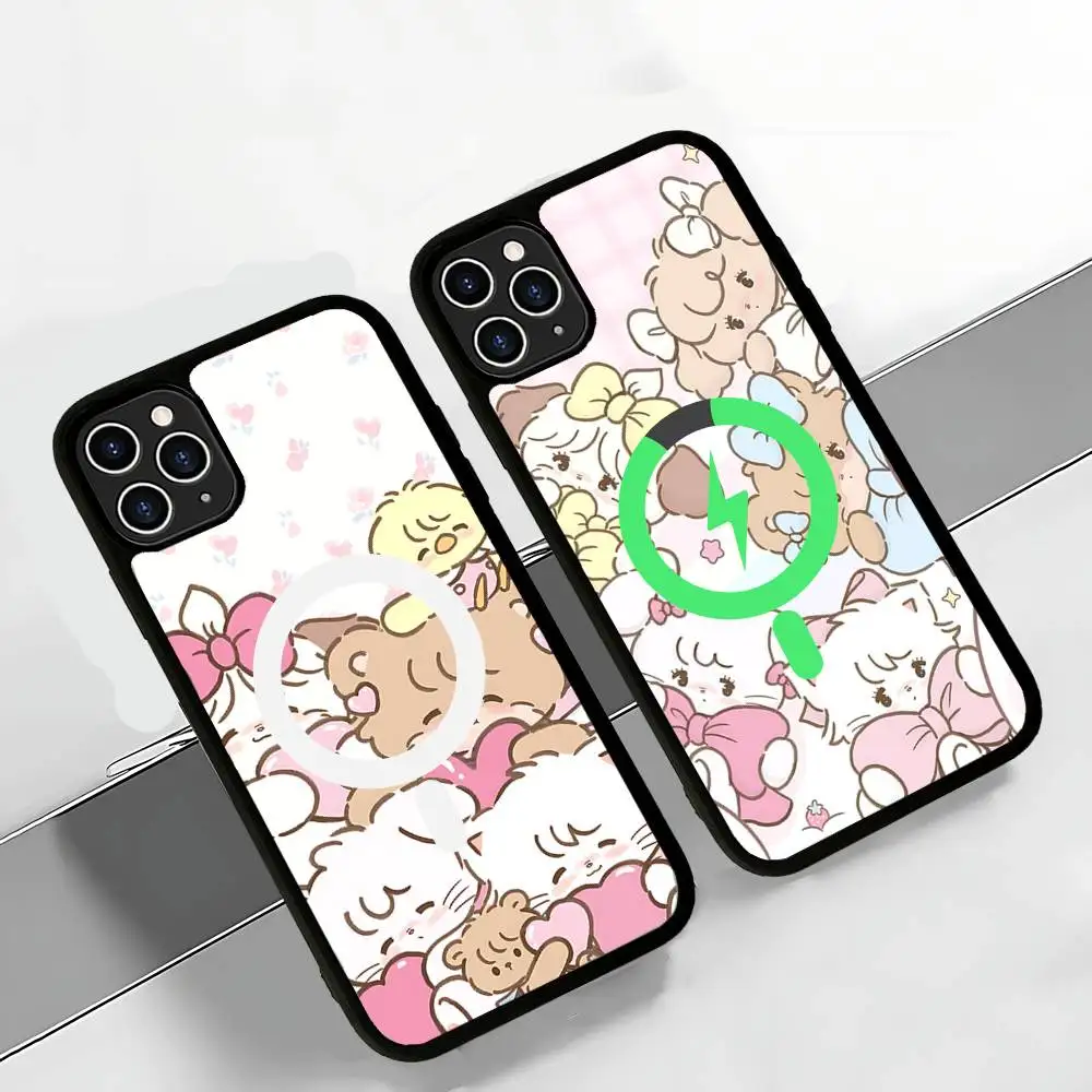 Cute Cat Mikko For Magsafe Magnetic Phone Case Wireless PC+TPU For IPhone 11 12 13 14 15 16 17 Pro Max Plus
Cute Cat Mikko For Magsafe Magnetic Phone Case Wireless PC+TPU For IPhone 11 12 13 14 15 16 17 Pro Max Plus
