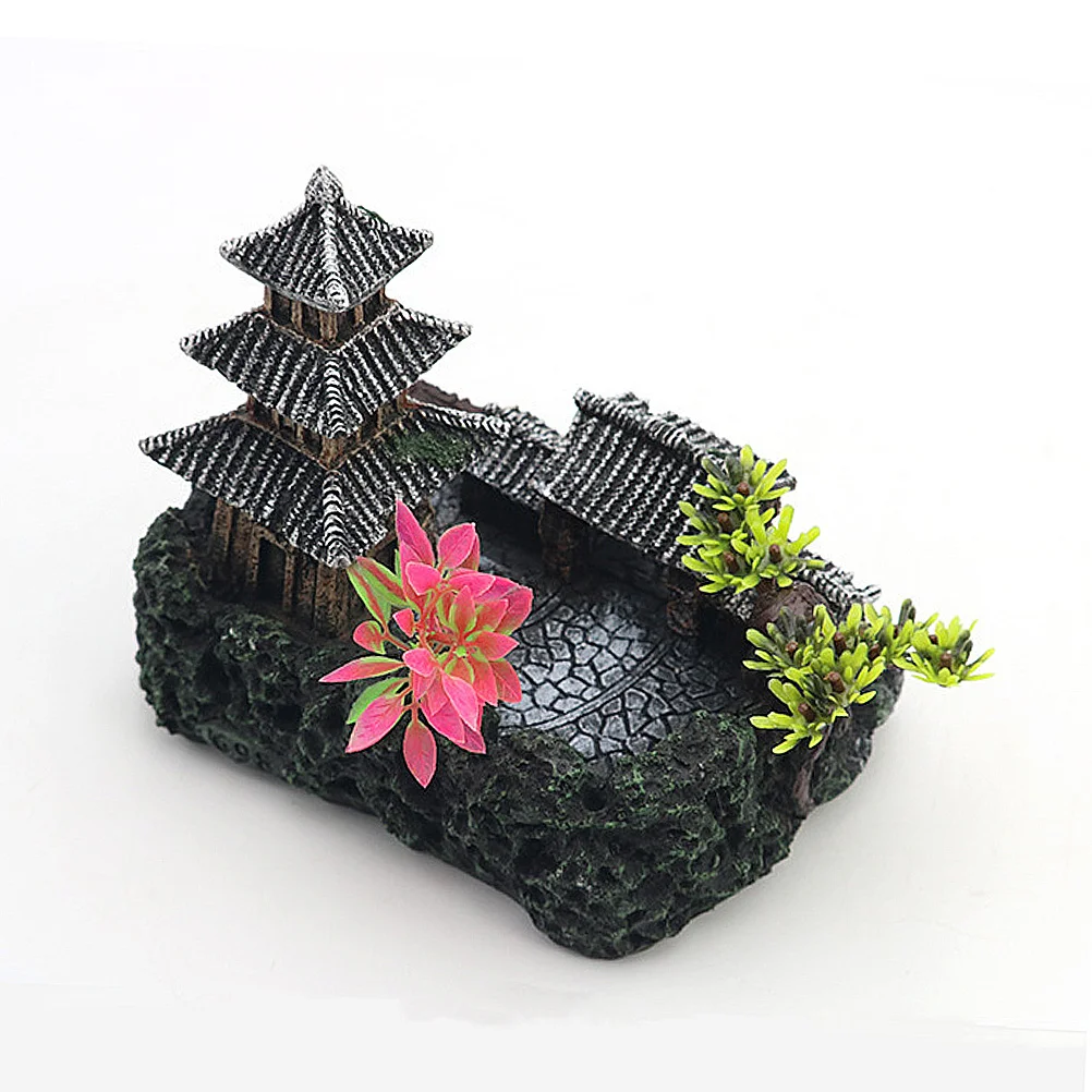 1Pcs Fish Shrimp Shelter Resin Craft Pagoda Durable Aquarium Ornament Suitable Fresh Salt Water Aquarium Decor
1Pcs Fish Shrimp Shelter Resin Craft Pagoda Durable Aquarium Ornament Suitable Fresh Salt Water Aquarium Decor