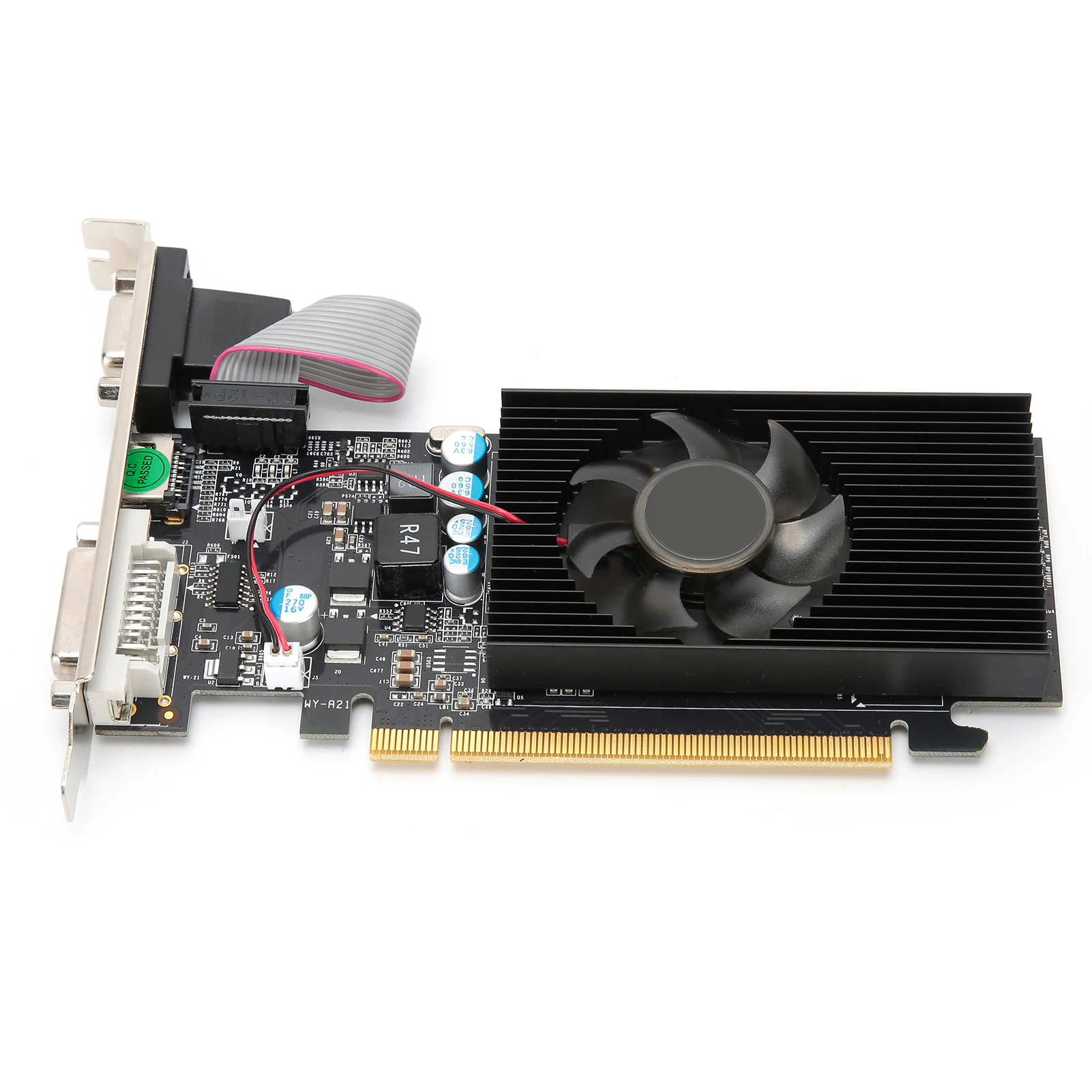 Graphics Card Desktop Video Card Durable and Practical High Quality Easy Using PCI Efficient Computer Accessories GT210 1G 64bit
Graphics Card Desktop Video Card Durable and Practical High Quality Easy Using PCI Efficient Computer Accessories GT210 1G 64bit