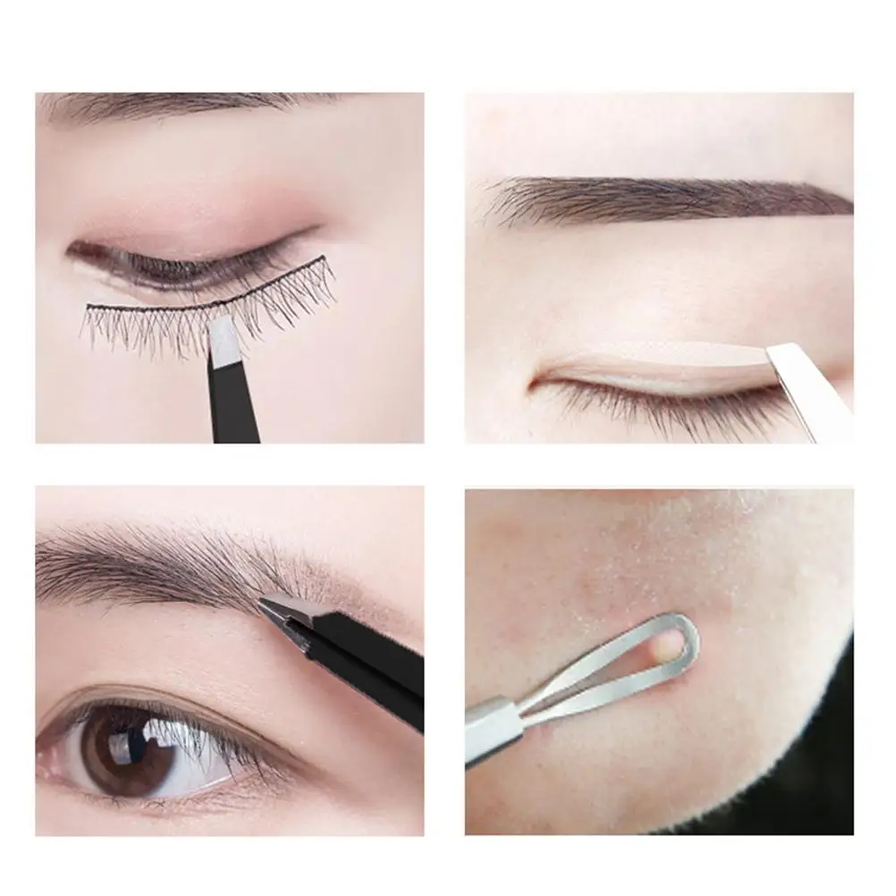 Eyebrow Tweezers Stainless Hair Removal Tool Lightweight Professional Makeup Eyelash Trimming Accessories
Eyebrow Tweezers Stainless Hair Removal Tool Lightweight Professional Makeup Eyelash Trimming Accessories