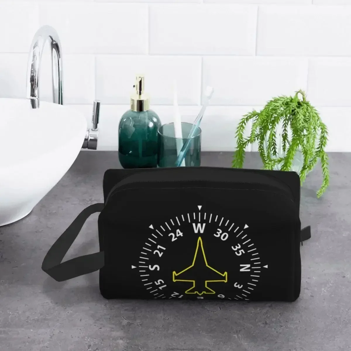 Pilot#1 Toiletry Bag Kawaii Aviation Airplane Aviator Makeup Cosmetic Organizer for Women Storage Dopp Kit Box
Pilot#1 Toiletry Bag Kawaii Aviation Airplane Aviator Makeup Cosmetic Organizer for Women Storage Dopp Kit Box
