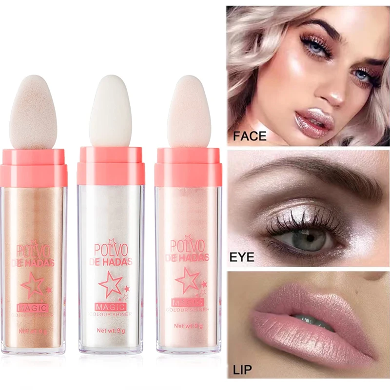 Face Highlighter Powder Makeup, Body&Face Highlighter Powder Stick Brightenning Contouring Shinning Glowing Natural Shimmer Pink
Face Highlighter Powder Makeup, Body&Face Highlighter Powder Stick Brightenning Contouring Shinning Glowing Natural Shimmer Pink