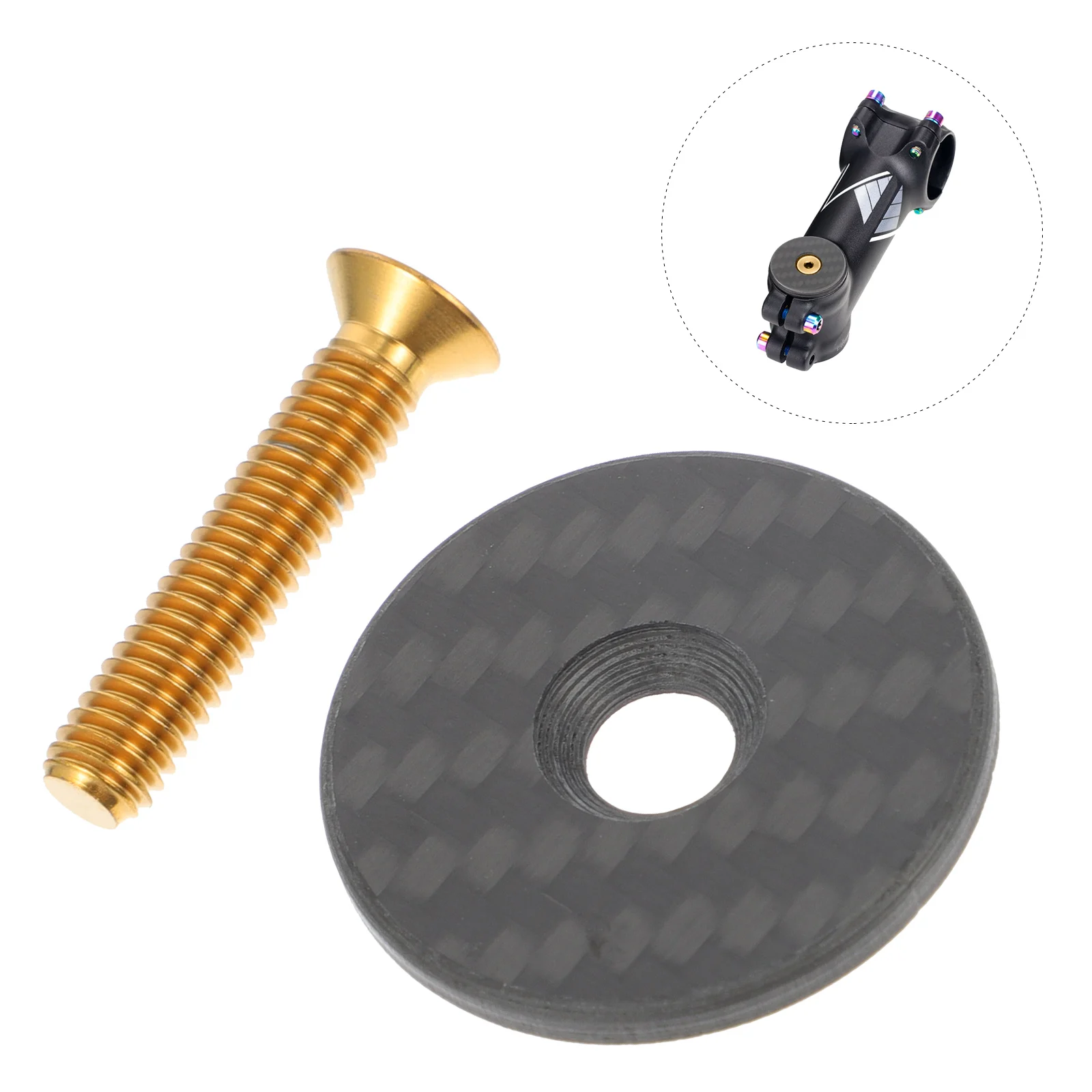 Titanium Alloy Headset Cap for 28.6mm Bike Forks Lightweight Durable Mountain Road Bike Accessories Bright Finish
Titanium Alloy Headset Cap for 28.6mm Bike Forks Lightweight Durable Mountain Road Bike Accessories Bright Finish