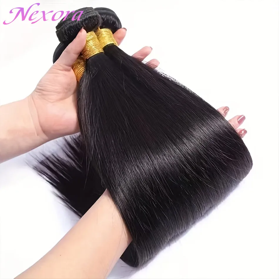 Nexora 14A Brazilian Straight Human Hair Bundles 100% Unprocessed Natural Black Hair Weave Extensions Bundles For Black Women
Nexora 14A Brazilian Straight Human Hair Bundles 100% Unprocessed Natural Black Hair Weave Extensions Bundles For Black Women