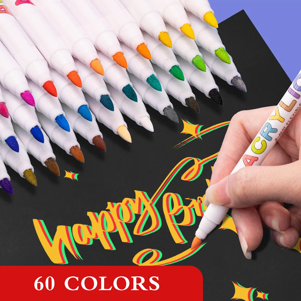 Акриловые пастельные ручки Bview Art с мягким наконечником — водонепроницаемые художественные маркеры без запаха со смешиваемыми цветами, тонкие кисти для рисования каракулями 
Акриловые пастельные ручки Bview Art с мягким наконечником — водонепроницаемые художественные маркеры без запаха со смешиваемыми цветами, тонкие кисти для рисования каракулями