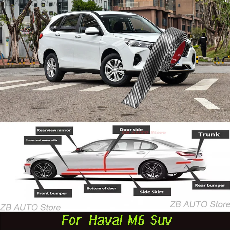 For Haval M6 Suv Strong adhesive bumper strip, front and rear lip side skirts, collision and scratch resistant, suitable
For Haval M6 Suv Strong adhesive bumper strip, front and rear lip side skirts, collision and scratch resistant, suitable