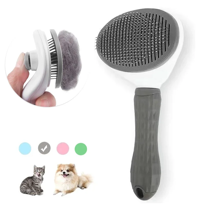 Hair Remover Brush Dog and Cat Non-slip Beauty Brush Dog Grooming Equipment Pets Stainless Steel for Dogs Pet Hair Removal Comb
Hair Remover Brush Dog and Cat Non-slip Beauty Brush Dog Grooming Equipment Pets Stainless Steel for Dogs Pet Hair Removal Comb