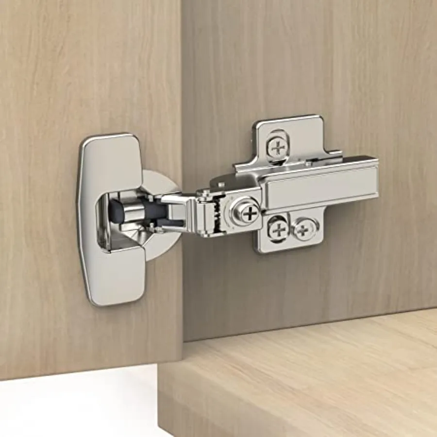 Frameless Soft Close Concealed European Hinges, Self Closing Satin Nickel, 105 ° Open Angle 4D Adjustment, Speed Control, Clip
Frameless Soft Close Concealed European Hinges, Self Closing Satin Nickel, 105 ° Open Angle 4D Adjustment, Speed Control, Clip